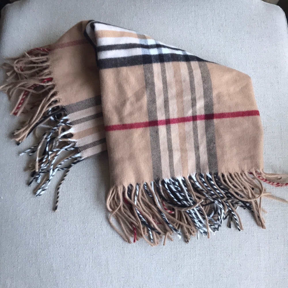 Dillard’s Plaid Infinity Scarf